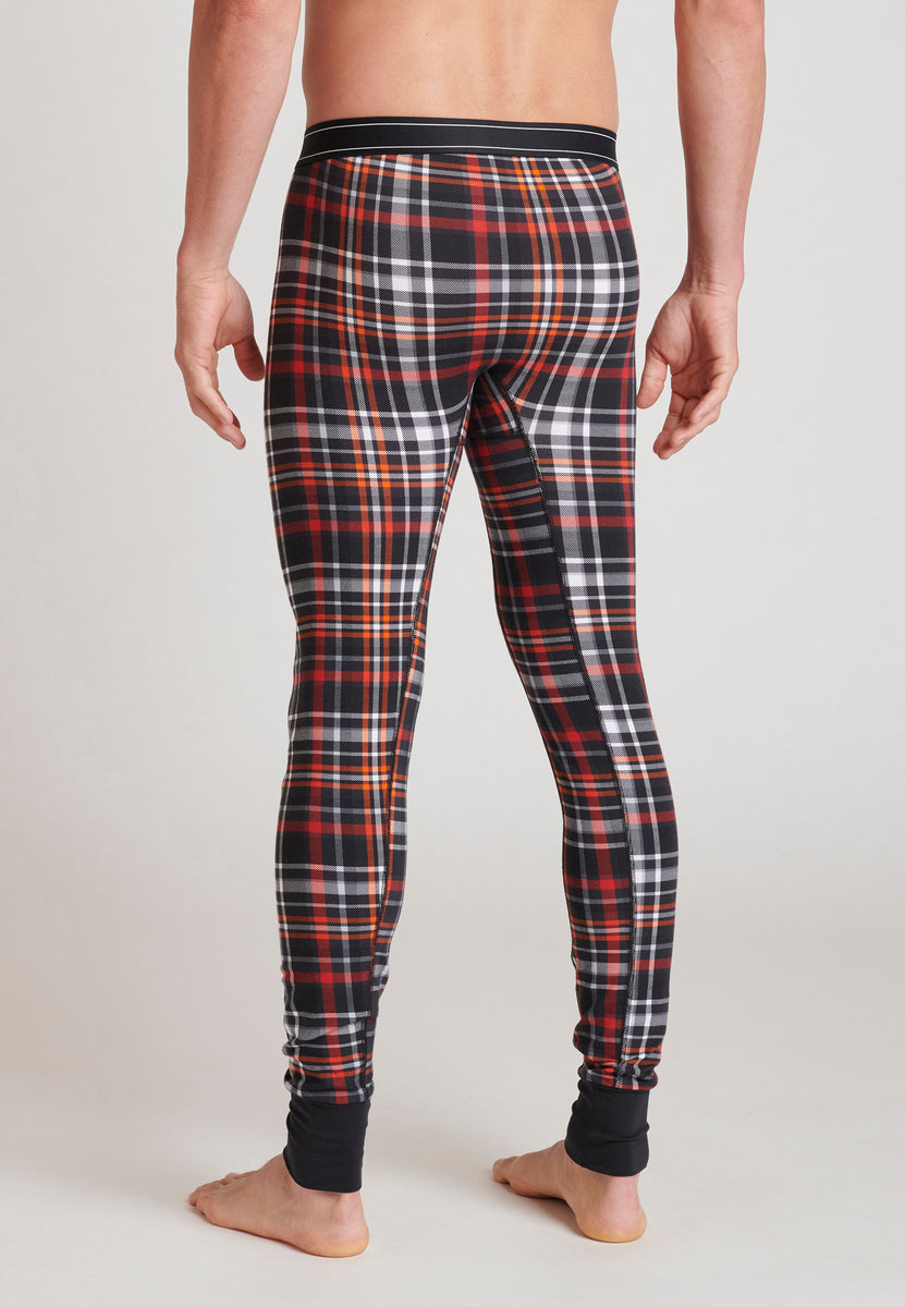 Plaid long clearance underwear